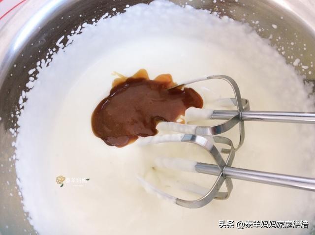 图解淡奶油做的简单小甜点,全程图解焦糖奶油蛋糕做法