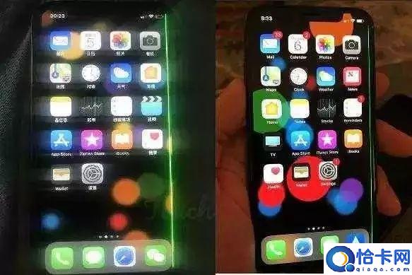 苹果摔了一下屏幕有绿条纹,iPhone手机屏幕维修的指导意见