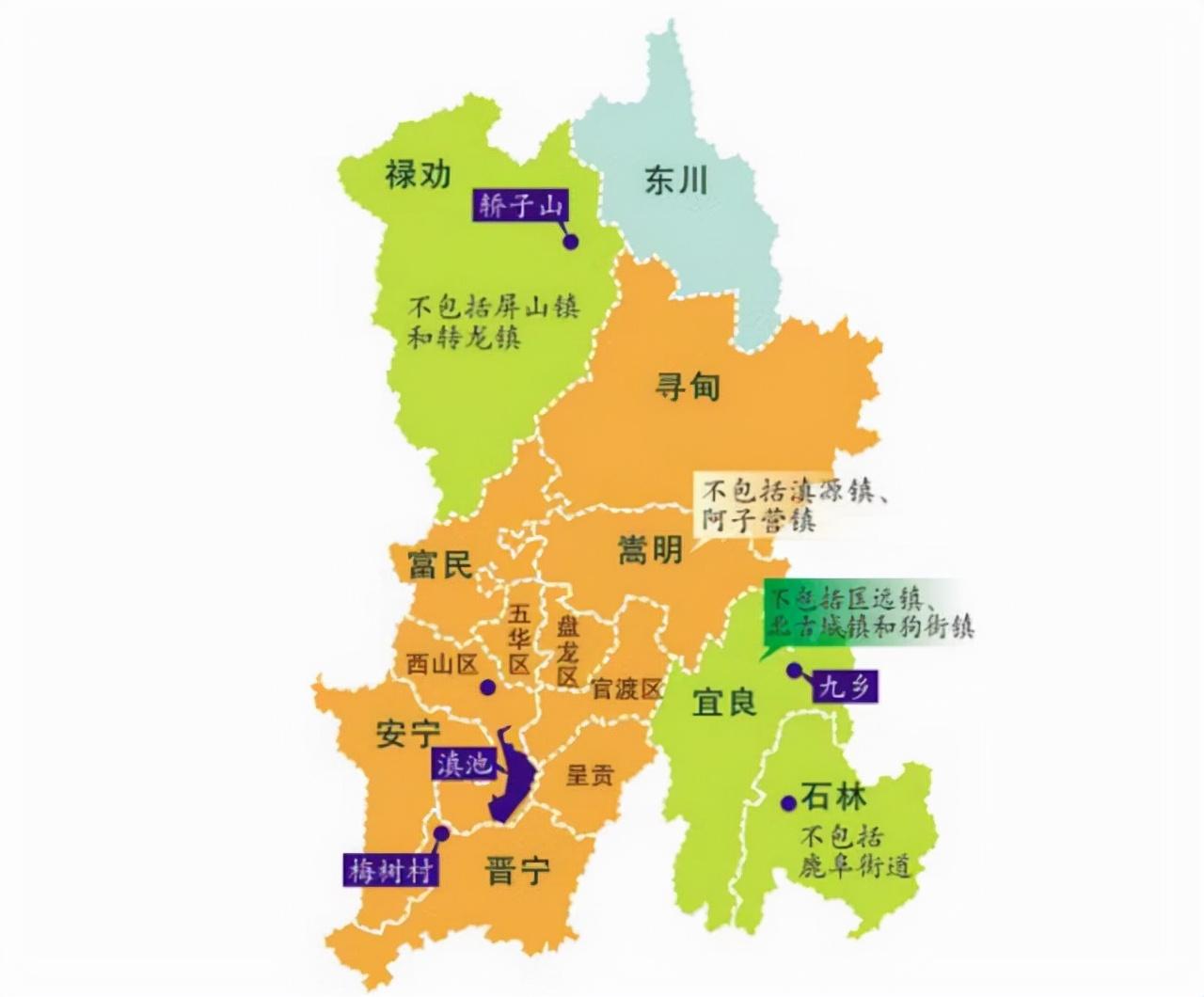 昆明在哪个省哪个地区,昆明在中国地图的什么位置